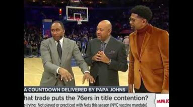 Stephen A. likens Kyrie Irving to Allen Iverson if he moves to 76ers 👀 | #shorts