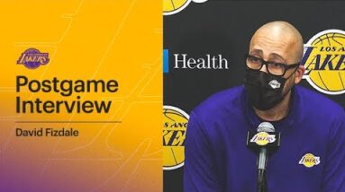 Lakers Postgame: David Fizdale (12/25/21)