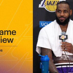 Lakers Postgame: LeBron James (12/12/21)