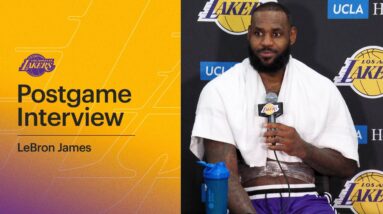 Lakers Postgame: LeBron James (12/12/21)