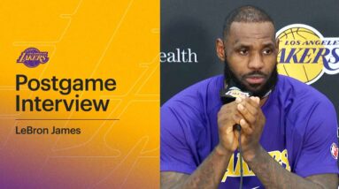 Lakers Postgame: LeBron James (12/21/21)