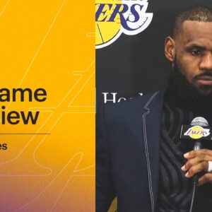 Lakers Postgame: LeBron James (12/25/21)