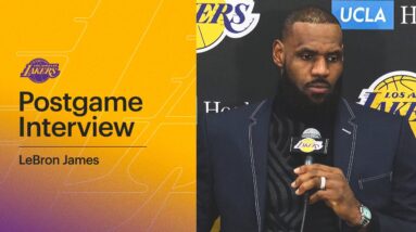 Lakers Postgame: LeBron James (12/25/21)