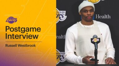 Lakers Postgame: Russell Westbrook (12/12/21)