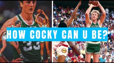 Larry Bird's Most Cocky and Disrespectful Moments Of All Time