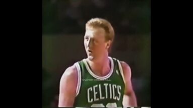 Larry Bird would probably be the Guy who walks out of the Room at the End Of the Day
