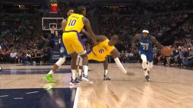 LeBron James Bodied To The Floor As KAT Screen&Couldn't Believe It!