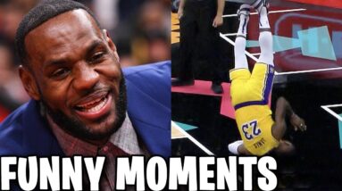LeBron James FUNNY MOMENTS