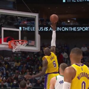 LeBron James Gonna Get Drug Tested After This Crazy Block&Shots!