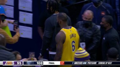 Lebron James Is So Salty&Leaves The Game Early After Embarrassing Loss!!