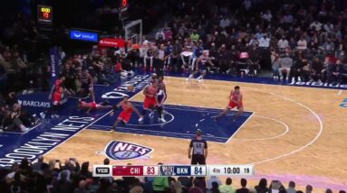 The Nets And Bulls Lose The Ball 5 Times In A Row And Fans Were Going Crazy..😂😂