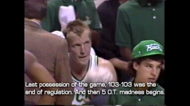 Longest Game in NBA History 73 Minutes & 5 Overtime Classic 155-154!