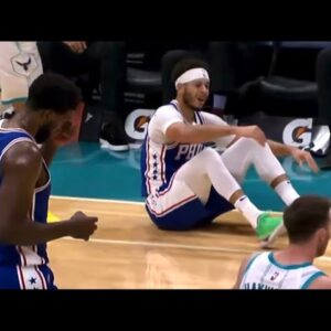 Joel Embiid’s No Look Pass Didn’t Go According To Plan & Seth Curry Was Fed Up🤬