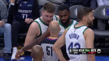 Luka Doncic Gets Softest Technical Foul After He Does This...