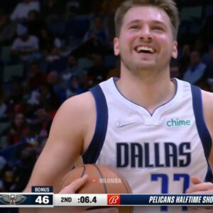 Luka Doncic says "Oh my god the refs are bad" 😃