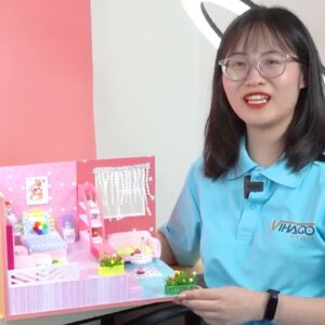 Cơm Trắng Chế Tạo #4 🥰 Làm Nhà Mini Có Dễ Hay Không? | DIY Series