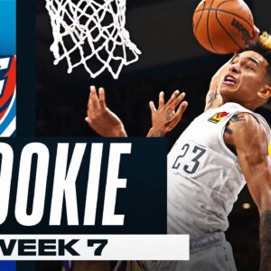 "Mann Oh Mann" That Dunk Was Nasty | Rookie Top 10 Plays Of Week 7