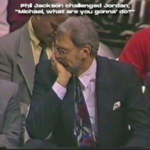 Michael Jordan and the definition of "Pushing Buttons"