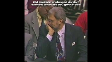 Michael Jordan and the definition of "Pushing Buttons"