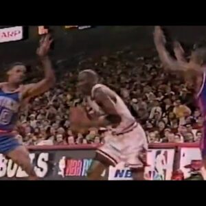 Michael Jordan Blowing BAD BOYS Away! (1992.04.19)