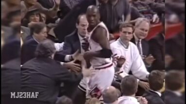 Michael Jordan is All Over the Court! (1991.11.12)