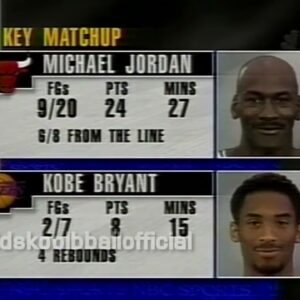 Michael Jordan vs Kobe Bryant Every 1 on 1 Play Each Other!