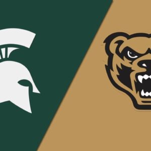 Michigan State VS Oakland Live Stream HD NCAAM Basketball 12/21/2021