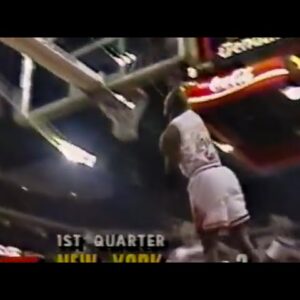 MJ Too Fast for the Knicks (1991.12.13)