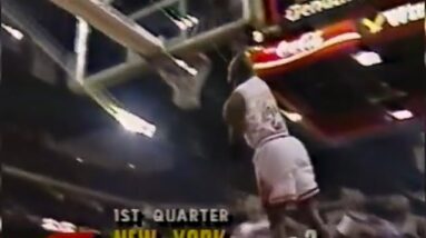 MJ Too Fast for the Knicks (1991.12.13)