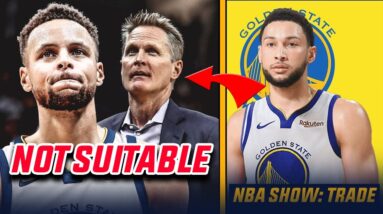 How poorly Ben Simmons has played and the possible trades for him | NBA Warriros Show