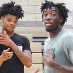 Nassir Little & Ronaldo Segu Go AT IT in Pick Up Game with Darryl Hardin