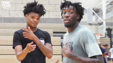 Nassir Little & Ronaldo Segu Go AT IT in Pick Up Game with Darryl Hardin