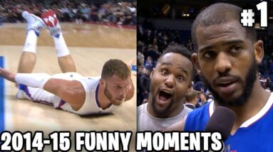 NBA Best Funny Moments 2014/15 Season - Part 1