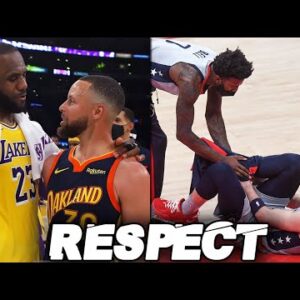 NBA ''Most Beautiful and Respect 🙏'' MOMENTS