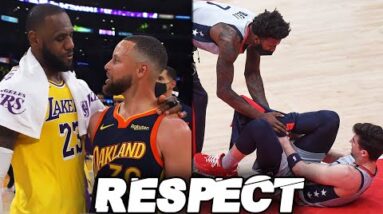 NBA ''Most Beautiful and Respect 🙏'' MOMENTS