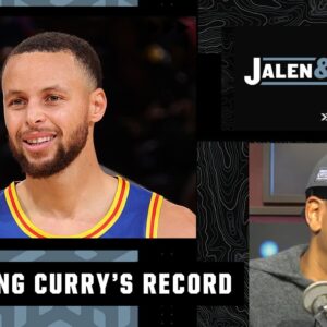 Steph Curry's record isn't the greatest NBA record of all-time - Jalen 😳 | Jalen & Jacoby