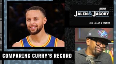 Steph Curry's record isn't the greatest NBA record of all-time - Jalen 😳 | Jalen & Jacoby