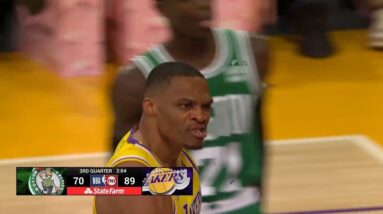 Russell Westbrook Had Lebron Out Of His Seat After This Dunk!🔥 🔥