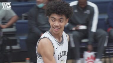 Elzie Harrington is Smooth! Freshman Guard Makes It Look EAZY at Braves Varsity Winter Classic