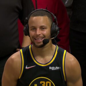 Steph Curry Talks about his Heated moment with Referee, Postgame Interview