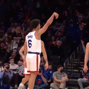Quentin Grimes Makes Knicks History In First Start!