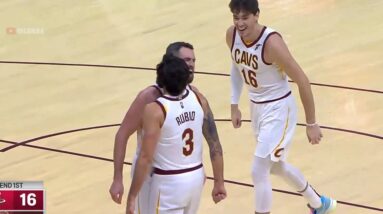 Ricky Rubio with the RIDICULOUS sequence to end the quarter!