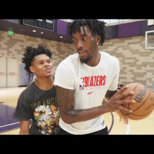 Ronaldo Segu Vs. Nassir Little! Part 3 (Post Workout) 1 on 1 Game