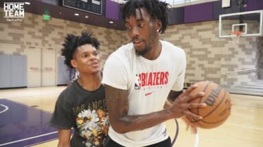 Ronaldo Segu Vs. Nassir Little! Part 3 (Post Workout) 1 on 1 Game