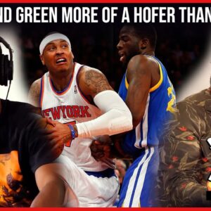 Hoops & Brews: Is Draymond Green more of a HOFer than Carmelo Anthony? | Happy Hour Clips
