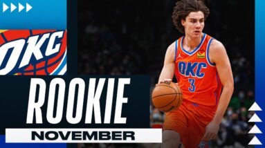 Josh Giddey Wins Western Conference Kia Rookie Of The Month! 🔥
