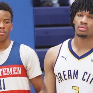 Shaedon Sharpe’s LAST High School Game Vs. DJ Thomas & Joshua Jefferson