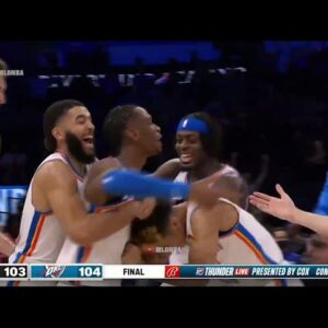 Shai Gilgeous-Alexander game-winner vs the Clippers 💥