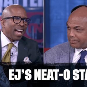 Shaq and Chuck Attempt The Whisper Challenge | EJ's Neato | NBA on TNT