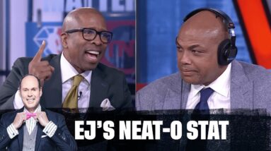 Shaq and Chuck Attempt The Whisper Challenge | EJ's Neato | NBA on TNT